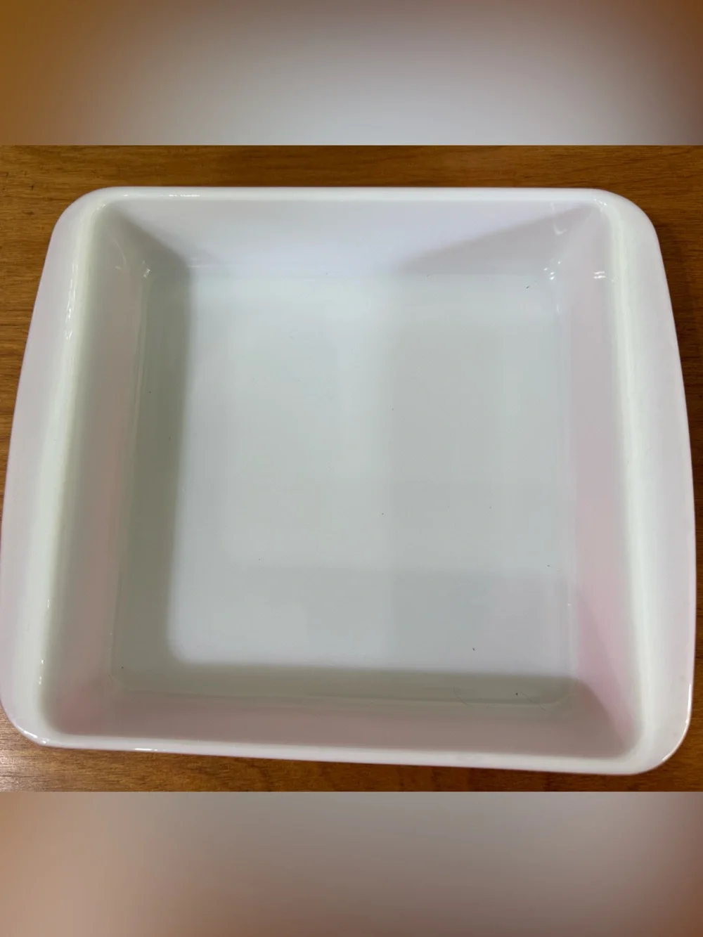 Pyrex White Square Ceramic Baking Dish